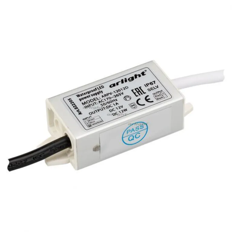 Блок питания Arlight ARPV-12012-D (12V, 1.0A, 12W) 022205 в Нижнем Новгороде