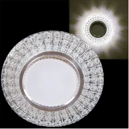 Встраиваемый светильник Reluce 16746-9.0-001CN MR16+LED3W CL