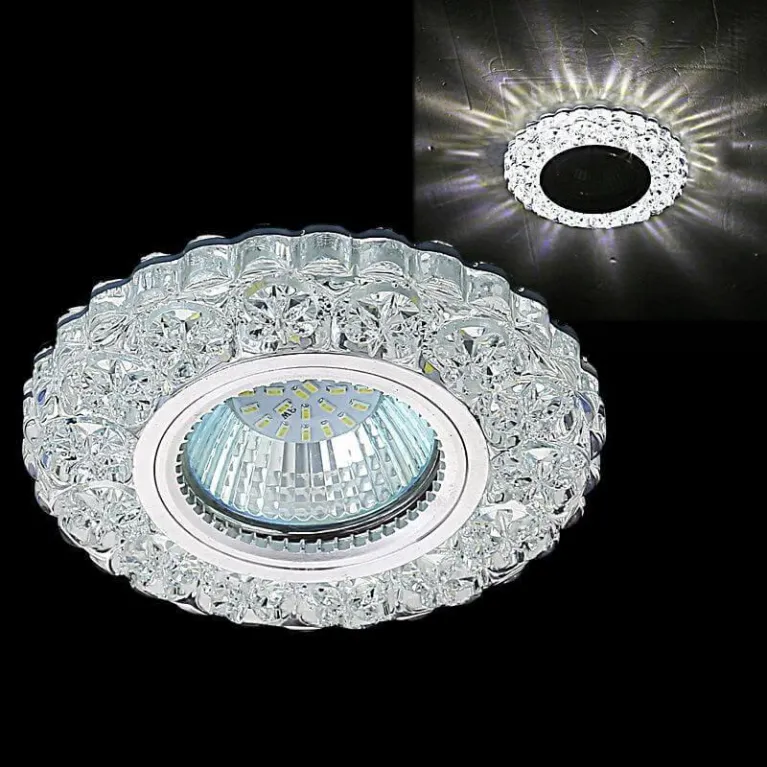 Встраиваемый светильник Reluce 51608-9.0-001MN MR16+LED3W WH в Нижнем Новгороде