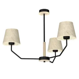 Люстра на штанге IMEX MD.8375-3-P-BK