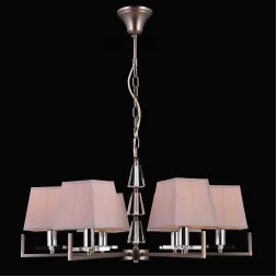 Подвесная люстра Natali Kovaltseva 75006/6C SILVER GRAY