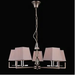 Подвесная люстра Natali Kovaltseva 75006/5C SILVER GRAY