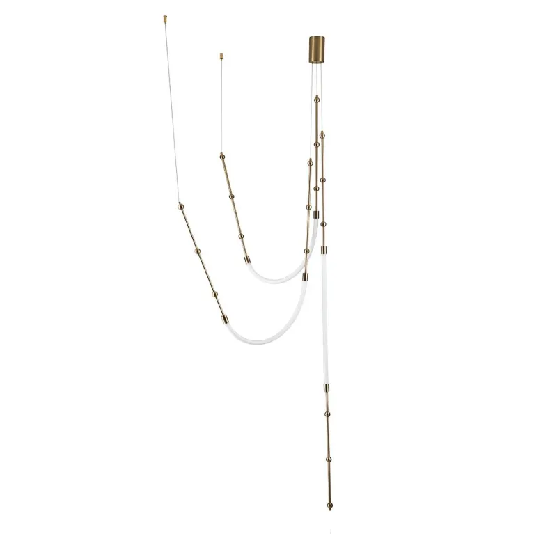 Подвесной светодиодный светильник Indigo Corda 14010/3P Brass V000064L в Нижнем Новгороде