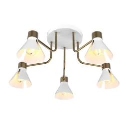 Потолочная люстра IMEX MD.8312-5-S-WH+AB