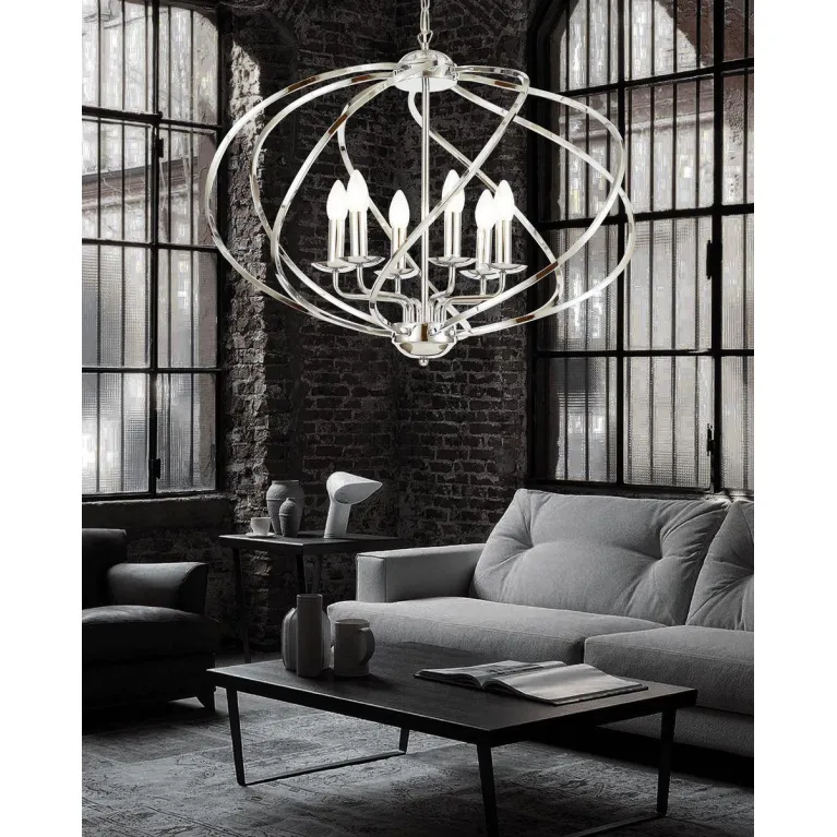 Подвесная люстра Lumina Deco Roderio LDP 9041-6 CHR в Нижнем Новгороде