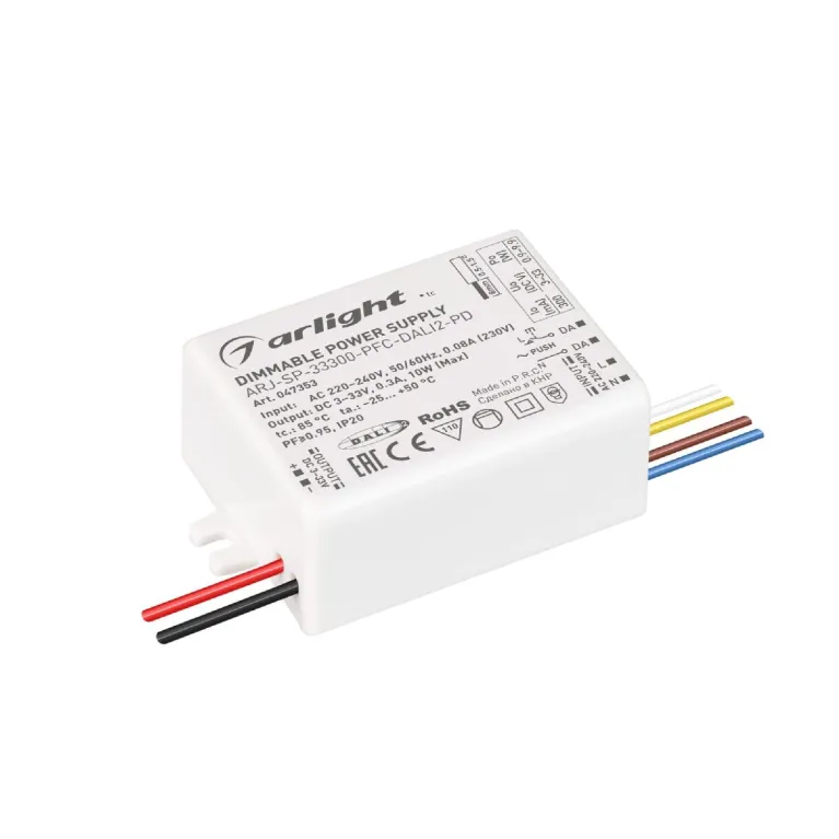 Блок питания Arlight ARJ-SP-33300-PFC-DALI2-PD (10W, 3-33V, 300mA) 047353 в Нижнем Новгороде