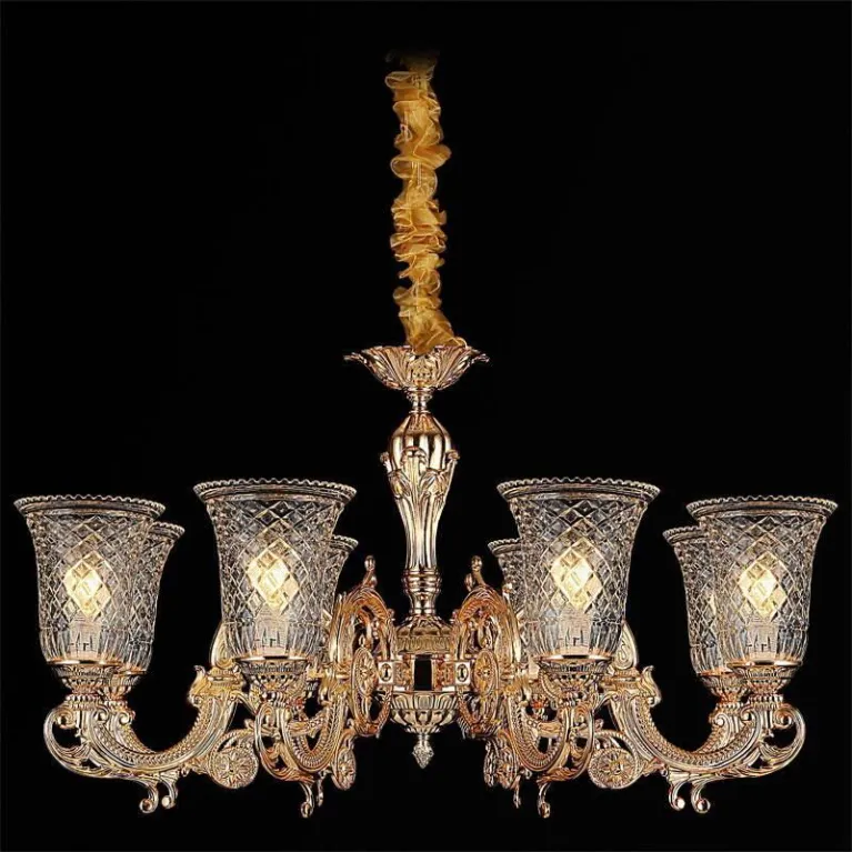 Подвесная люстра Illumico IL7287-8P-48 GD в Нижнем Новгороде