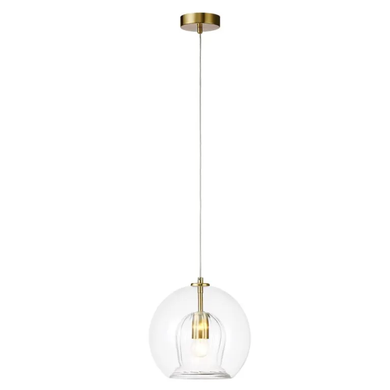 Подвесной светильник Crystal Lux Luisa SP1 Brass/Transparent в Нижнем Новгороде