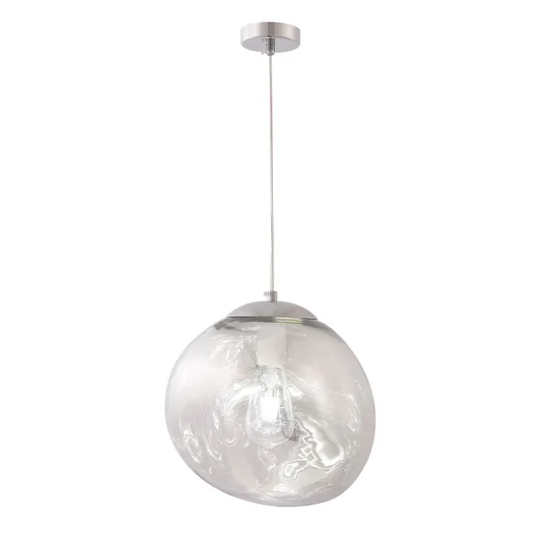 Подвесной светильник Crystal Lux Malaga SP1 D280 Chrome в Нижнем Новгороде