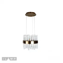 Подвесная люстра iLamp Art 6120-400 GD