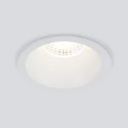 Встраиваемый светодиодный светильник Elektrostandard Lin 15266/LED 7W 3000K WH белый a063925