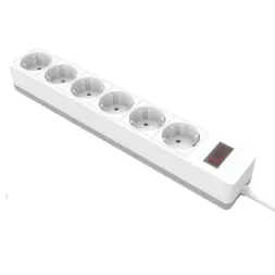 Сетевой фильтр 6-местный с/з Stekker Optima HM20-61-02 50095