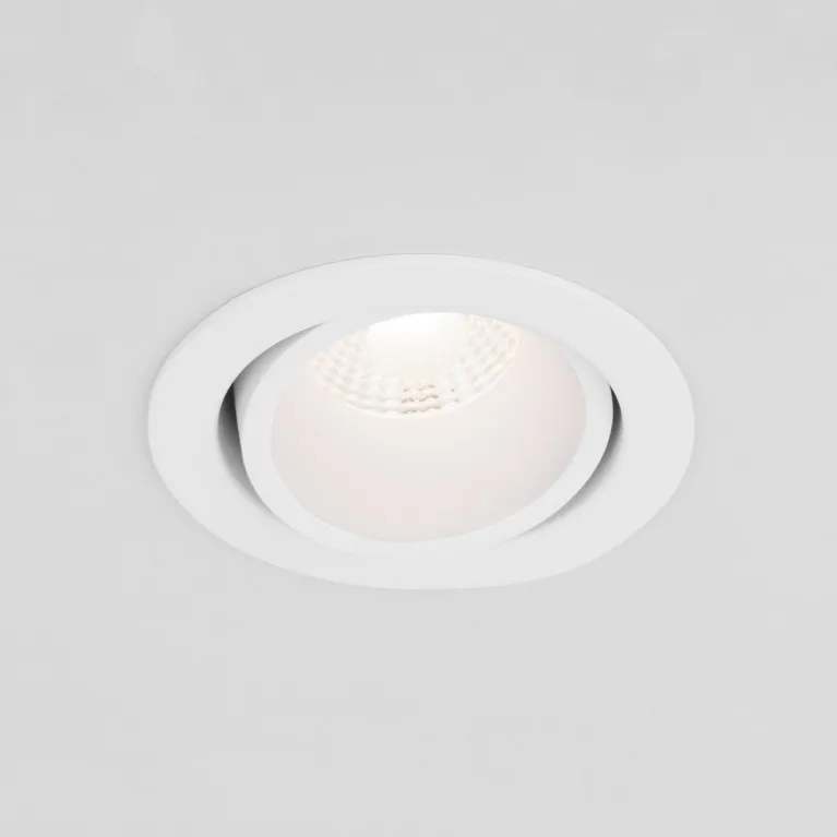 Встраиваемый светодиодный светильник Elektrostandard Nulla 15267/LED 7W 3000K BK/BK белый/белый a063 в Нижнем Новгороде