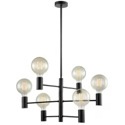 Подвесная люстра Lumien Hall Силеван 4011/6P-BK