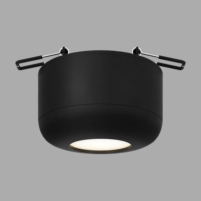 Встраиваемый светодиодный светильник Elektrostandard Onde 25088/LED 7W 4000K черный a064200 в Нижнем Новгороде
