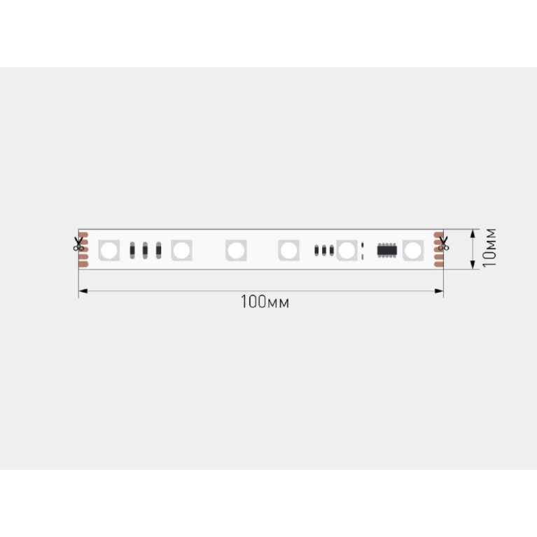 Светодиодная лента SWG 5050 5м IP20 SWG5PT60-24-12-WS2811RGB 00-00032521 в Нижнем Новгороде