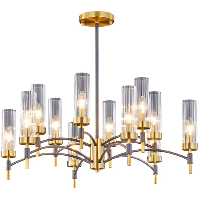 Люстра на штанге Illumico IL5177-6+6PLS-29 BRASS TUBO в Нижнем Новгороде