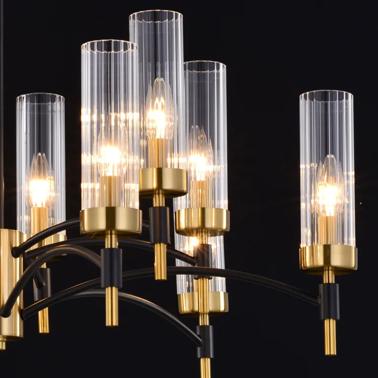 Люстра на штанге Illumico IL5177-6+6PLS-29 BRASS TUBO в Нижнем Новгороде