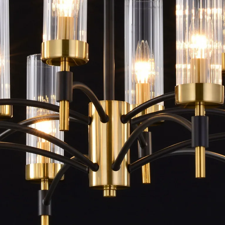 Люстра на штанге Illumico IL5177-6+6PLS-29 BRASS TUBO в Нижнем Новгороде
