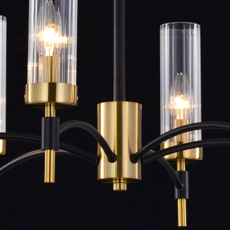 Люстра на штанге Illumico IL5177-6PLS-29 BRASS TUBO в Нижнем Новгороде
