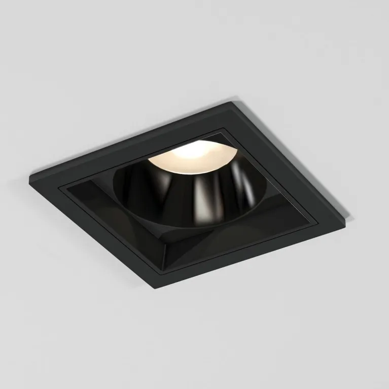 Встраиваемый светодиодный светильник Elektrostandard Quadro 25085/LED 10W 4000K черный a063677 в Нижнем Новгороде