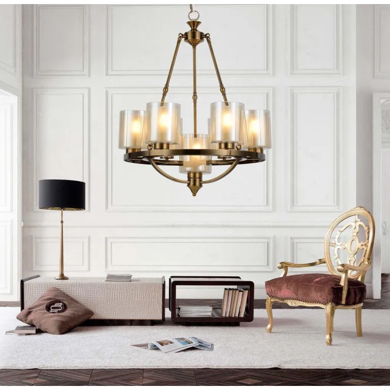 Подвесная люстра Lumina Deco Santini LDP 1220-7 MD в Нижнем Новгороде