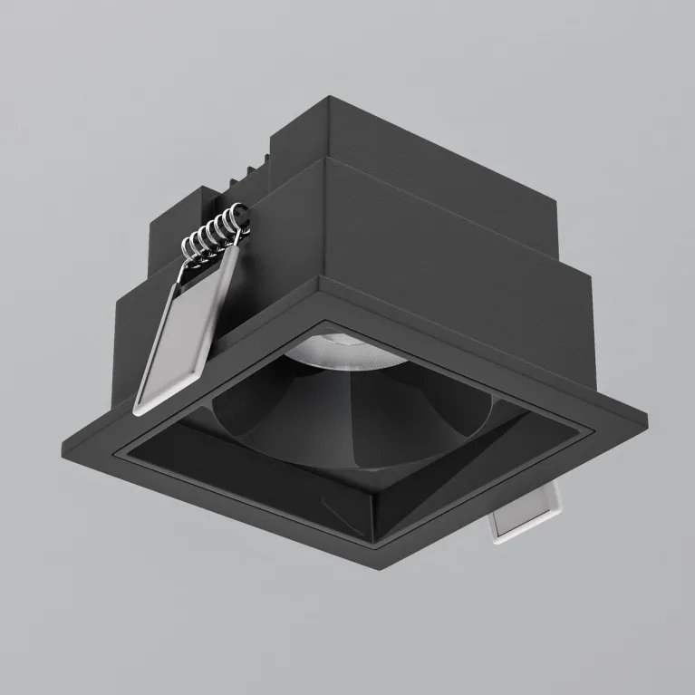 Встраиваемый светодиодный светильник Elektrostandard Quadro 25085/LED 10W 4000K черный a063677 в Нижнем Новгороде