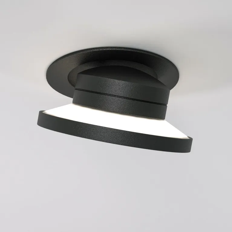 Встраиваемый светодиодный светильник Elektrostandard Surf 25084/LED 6W 4000K черный a063675 в Нижнем Новгороде
