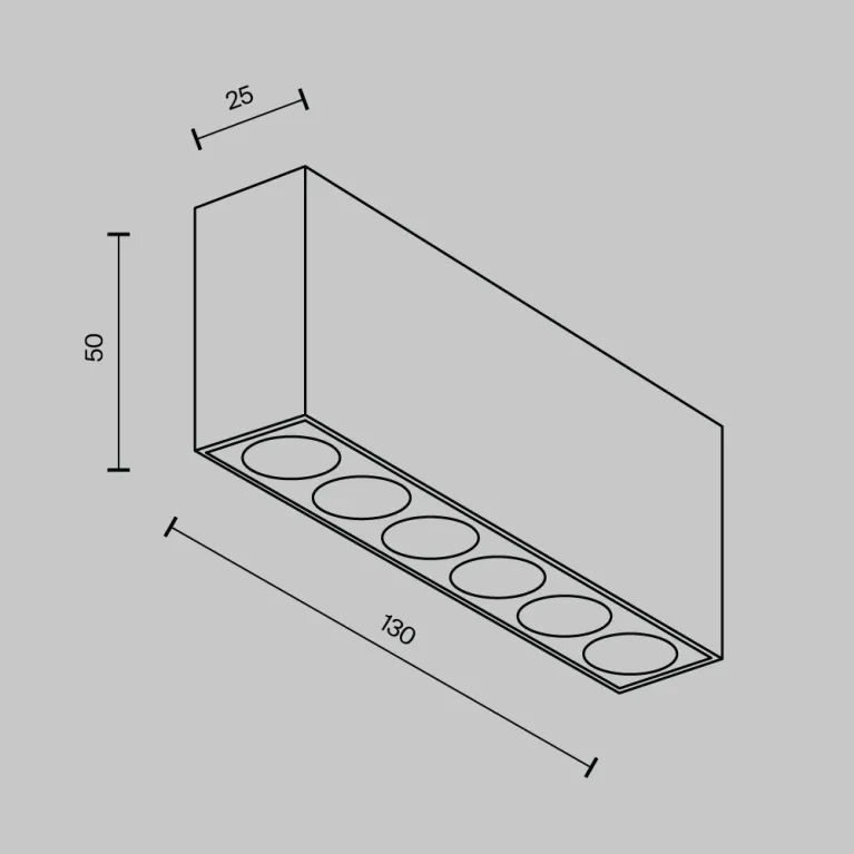 Потолочный светильник Maytoni Technical Points C066CL-12W3-6K-B в Нижнем Новгороде