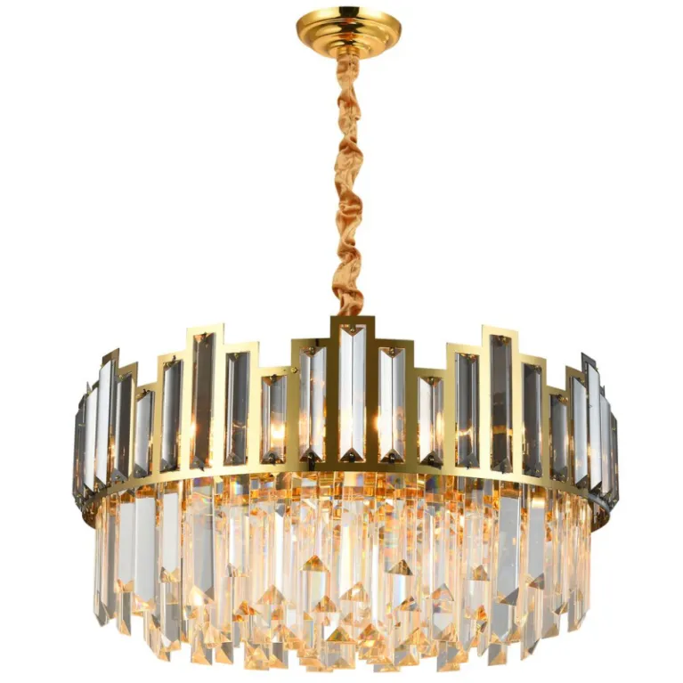 Подвесная люстра Natali Kovaltseva IMPERIUM 76018/10C GOLD PLATED в Нижнем Новгороде