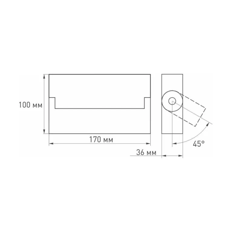 Потолочный светодиодный светильник Arlight SP-Loft-Surface-S170-10W White6000 026212 в Нижнем Новгороде