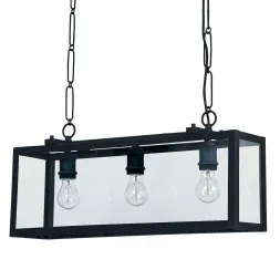 Подвесной светильник Ideal Lux Igor SP3 Nero
