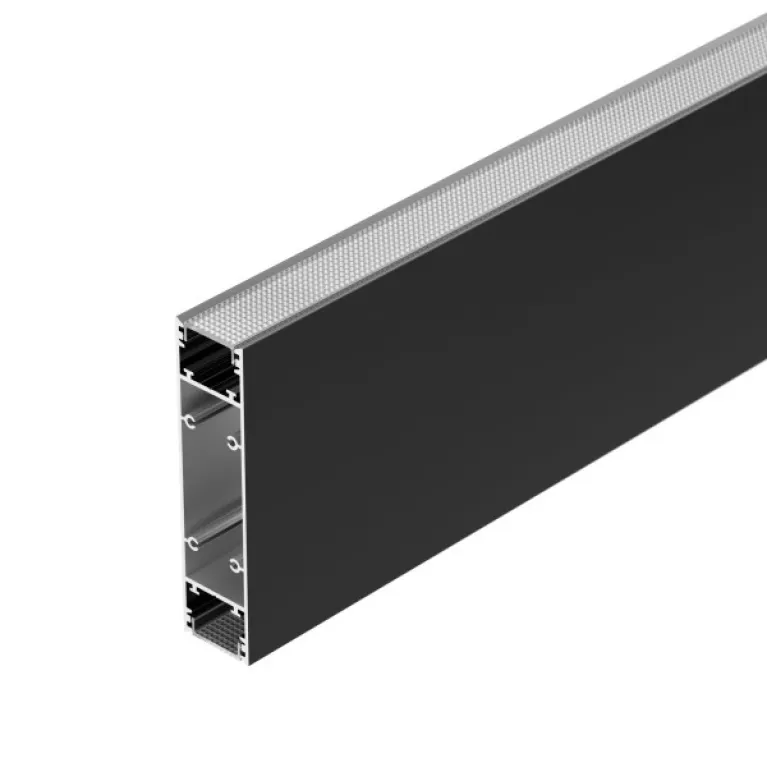 Алюминиевый профиль Arlight SL-Line-25100-Dual-2500 Black 033735 в Нижнем Новгороде