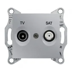 Розетка TV/SAT проходная Schneider Electric Sedna 4dB SDN3401960