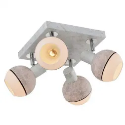 Спот Eurosvet 20037/4 хром/серый