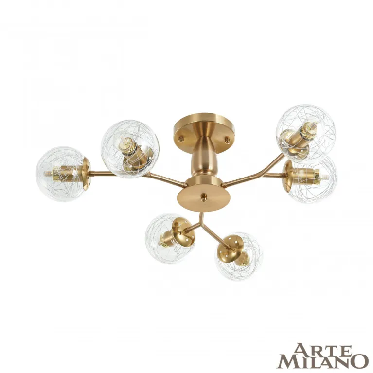 Потолочная люстра Arte Milano Neapolis 275908/6 GD в Нижнем Новгороде