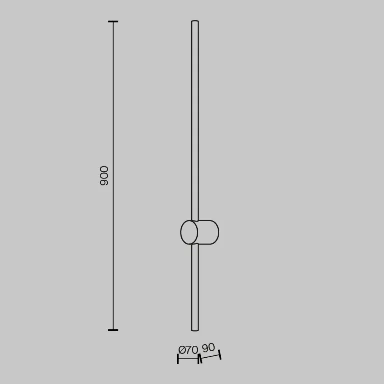 Настенный светильник Maytoni Light stick MOD237WL-L11BS3K в Нижнем Новгороде