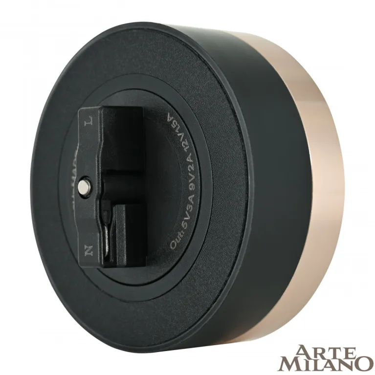 Трековая розетка Arte Milano Am-track-sockets 380066TS LED/USB-Type-C Gold в Нижнем Новгороде