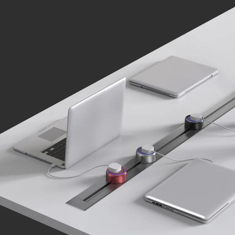 Трековая розетка Arte Milano Am-track-sockets 380066TS LED/USB-Type-C Grey в Нижнем Новгороде