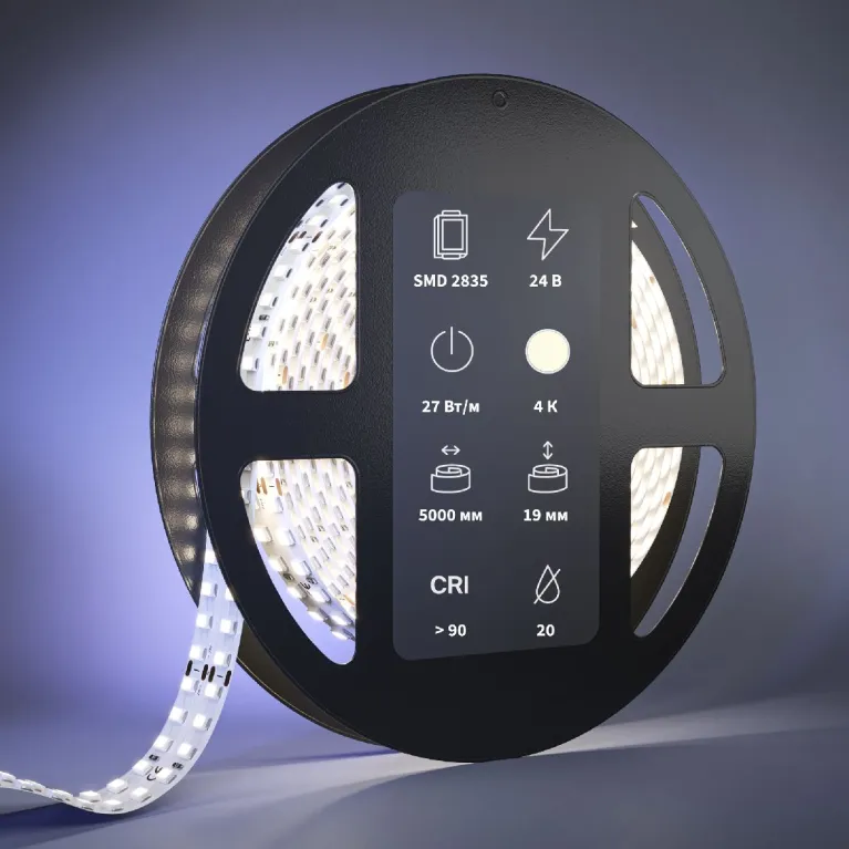 Светодиодная лента Maytoni Ultra 24В 2835 27Вт/м 4000К 5м IP20 201115 в Нижнем Новгороде