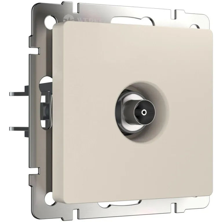 Розетка Werkel TV ТВ оконечная айвори матовый W1183062 4690389192302 в Нижнем Новгороде