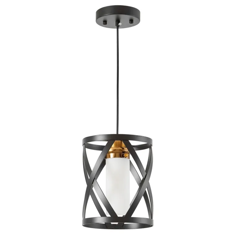 Подвесной светильник Lumina Deco Astila LDP 1242-1 BK+MD в Нижнем Новгороде