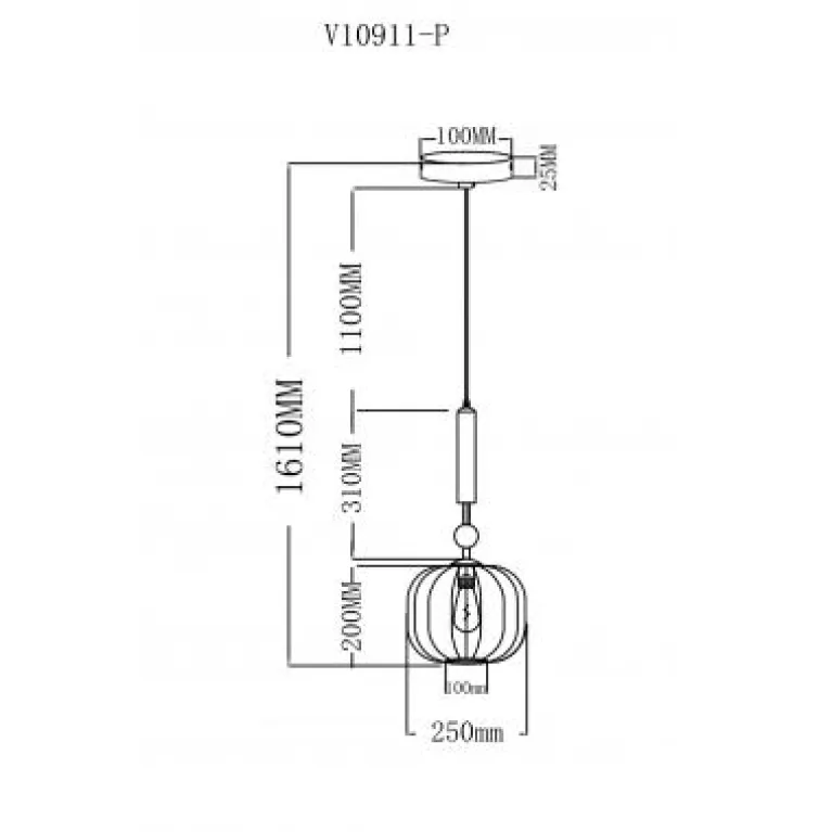 Подвесной светильник Moderli Creamy V10911-P в Нижнем Новгороде