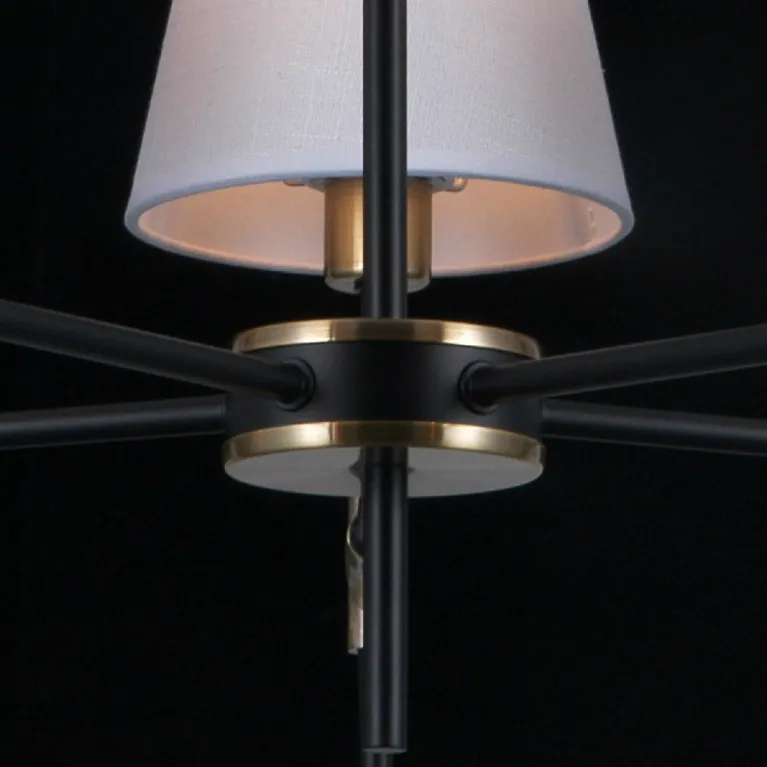 Люстра на штанге Illumico IL0185-5CSQ-24 BK AB CASTOR в Нижнем Новгороде