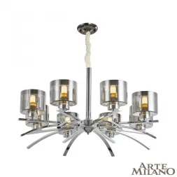 Подвесная люстра Arte Milano Neapolis 278207/8 Ni