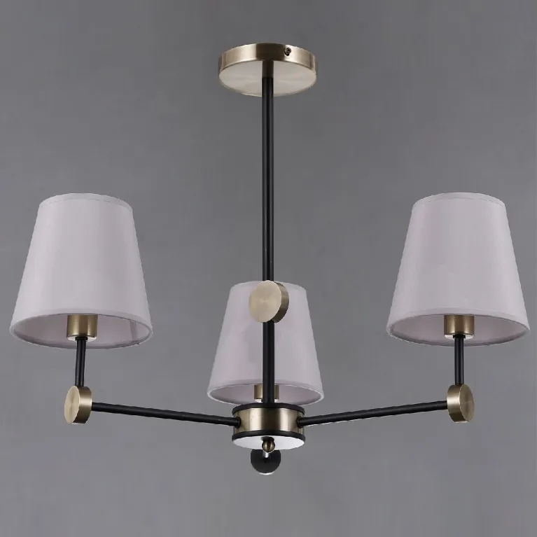 Люстра на штанге Illumico IL0394-3CSQ-24 BK AB CASTOR в Нижнем Новгороде