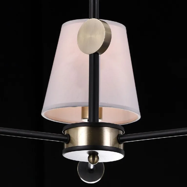 Люстра на штанге Illumico IL0394-3CSQ-24 BK AB CASTOR в Нижнем Новгороде