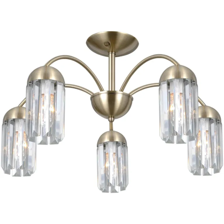 Люстра на штанге Illumico IL0599-5CSQ-24 AB LYRA в Нижнем Новгороде