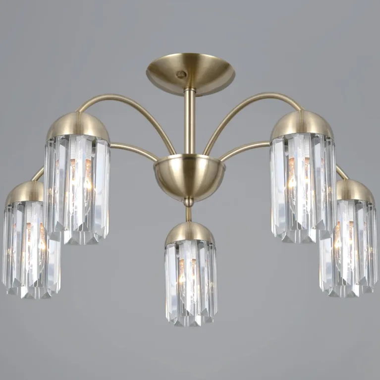 Люстра на штанге Illumico IL0599-5CSQ-24 AB LYRA в Нижнем Новгороде