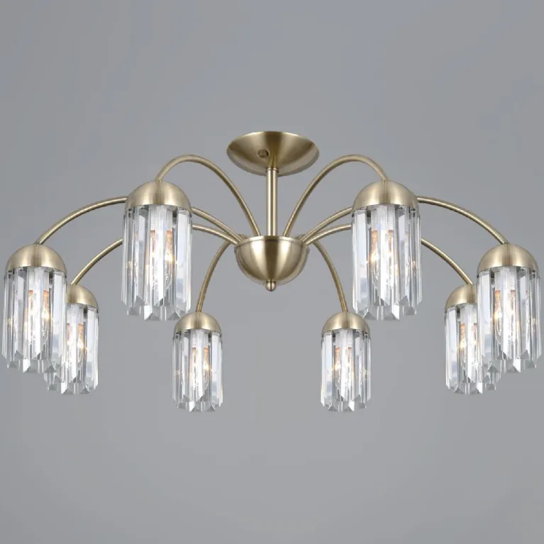 Люстра на штанге Illumico IL0599-8CSQ-24 AB LYRA в Нижнем Новгороде